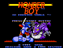 Wonder Boy in Monster World screenshot №1