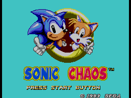 screenshot №3 for game Sonic Chaos