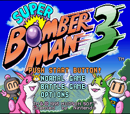 screenshot №3 for game Super Bomberman 3