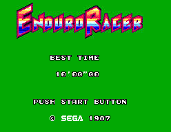 screenshot №3 for game Enduro Racer