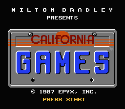 California Games screenshot №1