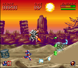 screenshot №2 for game Super Turrican 2