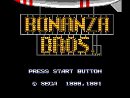 Bonanza Bros. screenshot №1