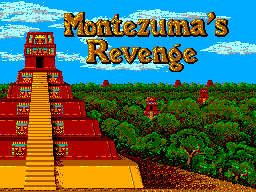 screenshot №3 for game Montezuma's Revenge featuring Panama Joe