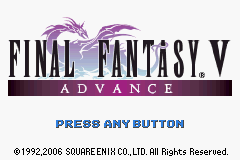 screenshot №3 for game Final Fantasy V Advance