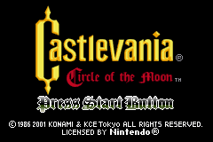 Castlevania : Circle of the Moon screenshot №1