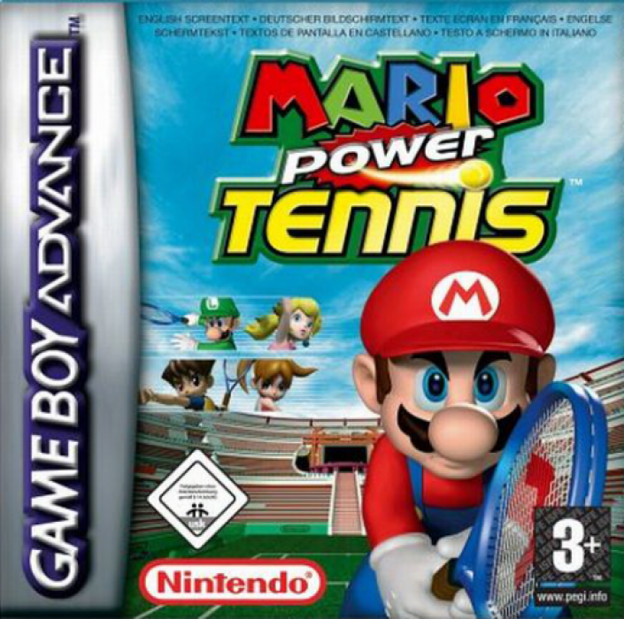 Mario Power Tennis cover