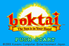 Boktai : The Sun is in Your Hand screenshot №1