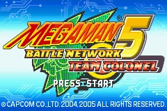 Mega Man Battle Network 5 : Team Colonel screenshot №1