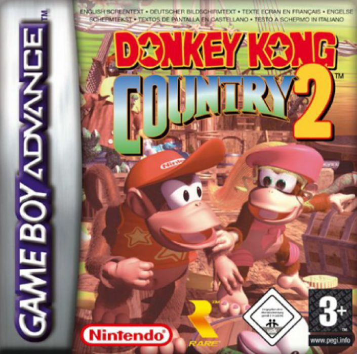 Donkey Kong Country 2 cover
