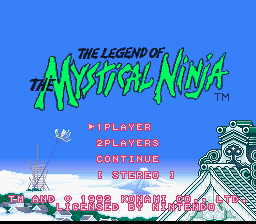 The Legend of the Mystical Ninja screenshot №1