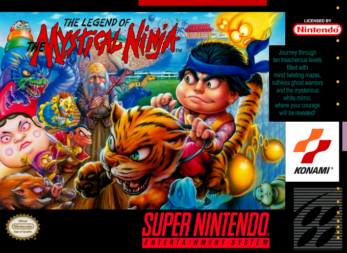 The Legend of the Mystical Ninja cover