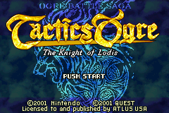 Tactics Ogre : The Knight of Lodis screenshot №1