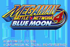 Mega Man Battle Network 4 : Blue Moon screenshot №1