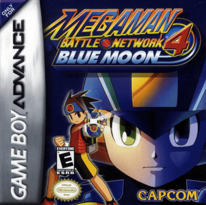 Mega Man Battle Network 4 : Blue Moon cover