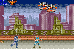 screenshot №1 for game Contra Advance : The Alien Wars EX