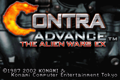 Contra Advance : The Alien Wars EX screenshot №1