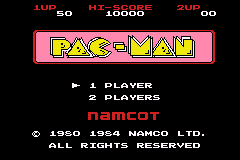 Classic NES Series - Pac-Man screenshot №1