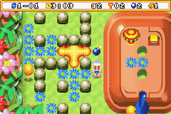 screenshot №2 for game Bomberman Max 2 Blue Advance