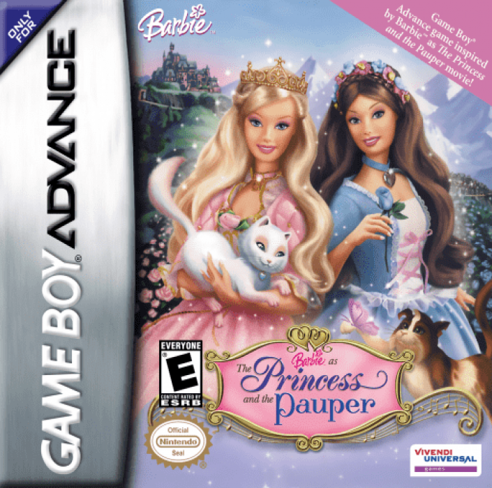 Barbie as the Princess and the Pauper cover