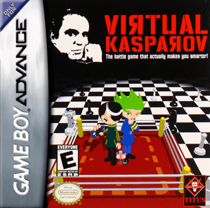 Virtual Kasparov cover