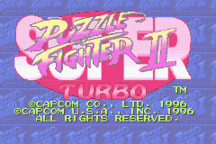 Super Puzzle Fighter II Turbo screenshot №1