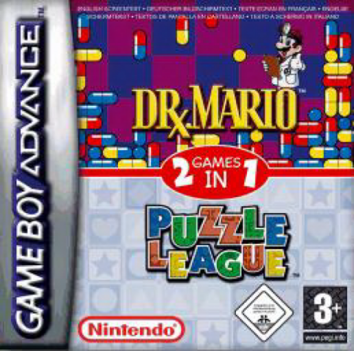 DR MARIO ET PUZZLE LEAGUE - NINTENDO GBA GAME BOY ADVANCE - NEUF SOUS