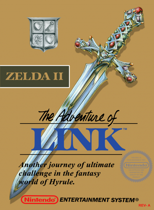 Zelda II : The Adventure of Link cover