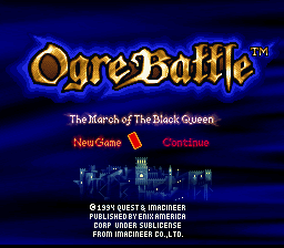 screenshot №3 for game Ogre Battle : The March of the Black Queen