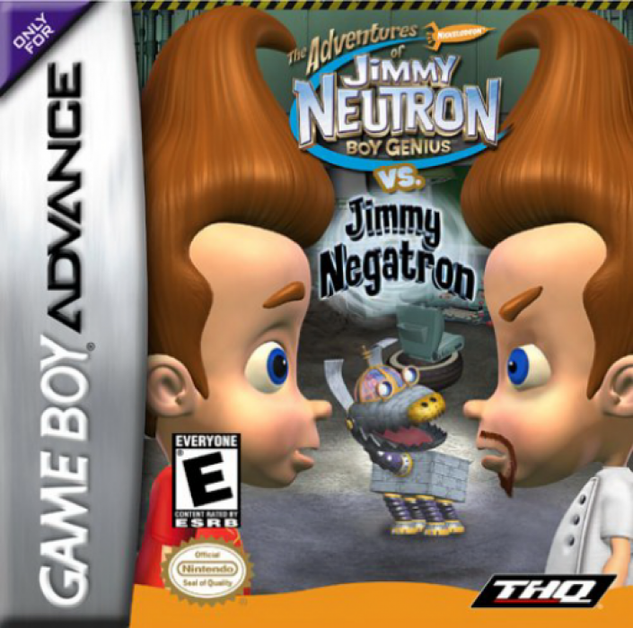 The  Adventures of Jimmy Neutron Boy Genius vs. Jim cover