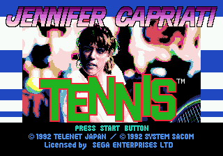 Jennifer Capriati Tennis screenshot №1