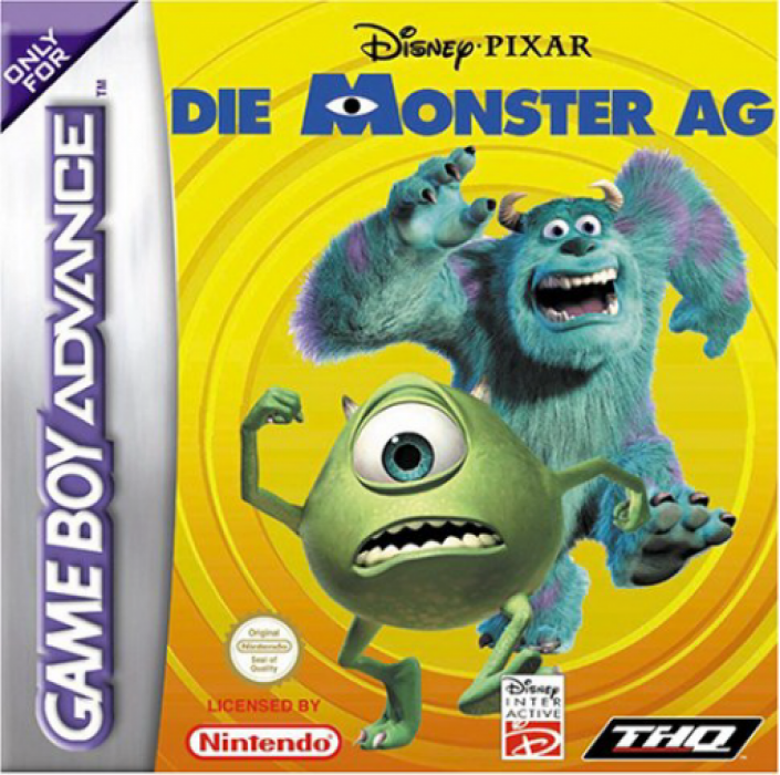 Monsters, Inc. (Game Boy Advance) | Emulator games EmuBox