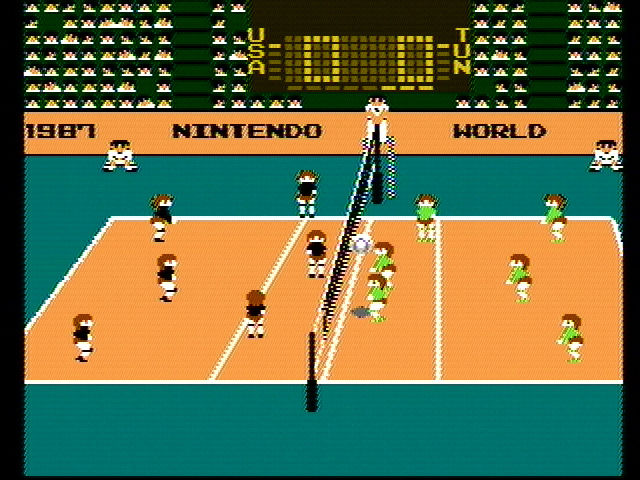 Volleyball (NES) | Emulator games EmuBox
