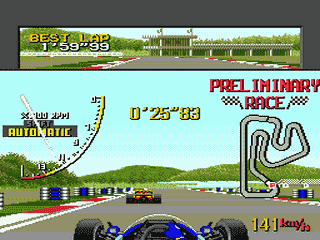 screenshot №1 for game Ayrton Senna's Super Monaco GP II