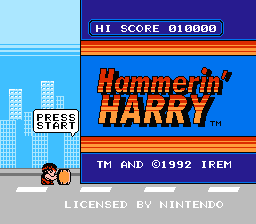 Hammerin' Harry screenshot №1