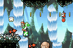 screenshot №2 for game Super Mario Advance 3 - Yoshi's Island
