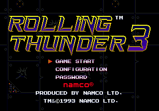 screenshot №3 for game Rolling Thunder 3