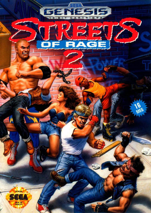 Streets of Rage 2 cover