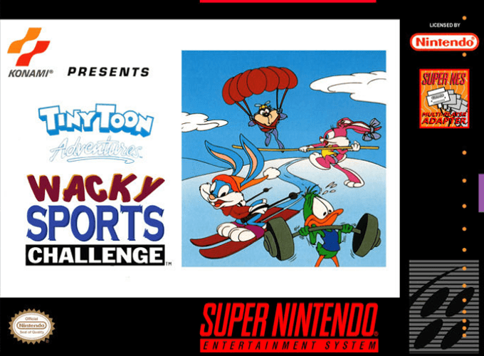 screenshot №0 for game Tiny Toon Adventures : Wacky Sports Challenge